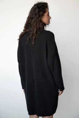 Вязаное платье ПЛв 1063 Черный