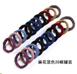 Резинка для волос набор 20 штук / YAN-7 /уп 1/микс - Галеонтрейд фото 2