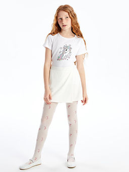 Beli Lastikli K?z ?ocuk ?ort Etek - Waikiki фото 5