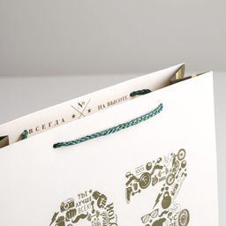 Пакет ламинированный вертикальный 23 февраля, M 26 30 9 см - Дарите счастье фото 8