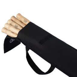 51521 GIPFEL Набор из 6 шампуров PICNIC 60см с кочергой в переносной сумке. Материал: Нерж. сталь, дерево, нейлон. Цвет: черный.  фото 2