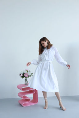 Платье AURA 3125-164-Р белый