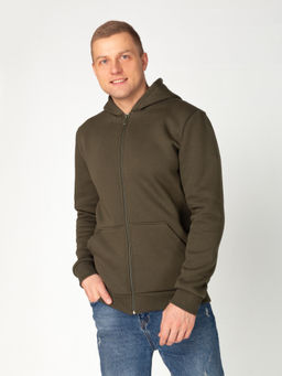 Толстовка мужская футер 3-х нитка начес пенье БАРС ХАКИ - Домтрик фото 2