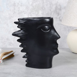 Ваза-кашпо декоративное Лицо 23 см / FM821 /уп 12/ - ГалеонТрейд фото 4