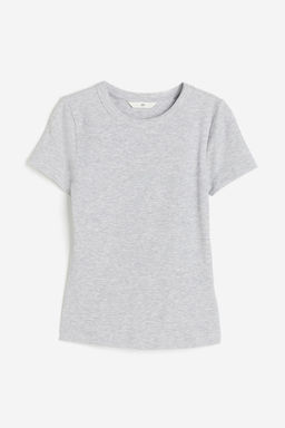 Camiseta en canale de mezcla de modal - H&m фото 5