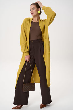 Кардиган Катрис (горчичный) - Эльза фото 14