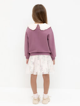 Crockid _ КР 7129/розовый,полевые бабочки к553 юбка для дев  фото 3