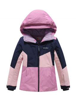 Горнолыжный костюм зимний для девочки розового цвета 9518R