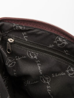 Бордовый кросс-боди S.Lavia  фото 10