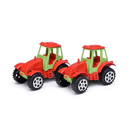 Набор машин "Фермерские работы" в коробке