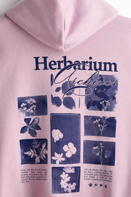 Sudadera con capucha y estampado Loose Fit - H&m фото 5