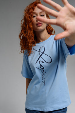 8506/1 Футболка женская оверсайз - Натали фото 222