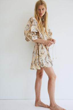 Vestido con cinturon de macrame - H&m фото 4