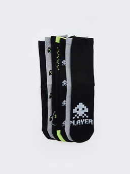 Desenli Erkek ?ocuk Soket ?orap 7li