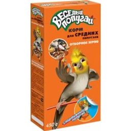 Веселый попугай корм д\сред.попуг.\отб.зерно\450г\20 141.435