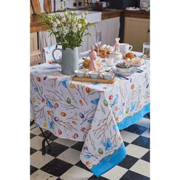 Скатерть Доляна Happy Easter 220х144 см  фото 2