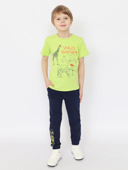 CRB wear/ HSKB 63832-36 Футболка для мальчика,лайм/Ex.Cherubino  фото 3