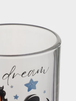 Цена за 20 шт. Кружка Green tea. Лошади мечтатели, 250 мл, стекло, прозрачная, рисунок МИКС