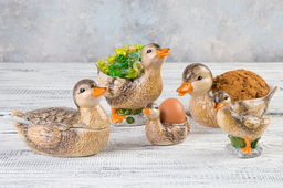 Блюдо сервировочное Elan Gallery Уточка керамика 250 мл 17×9,5×12,5 см  фото 14