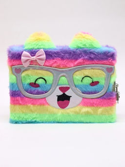 Блокнот плюшевый Rainbow mood (15*21 см)