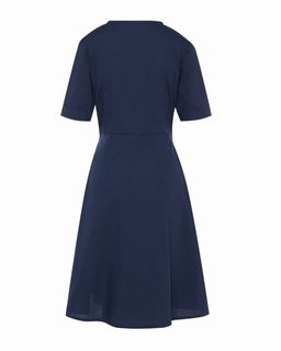 Приталенное платье-миди с расклешенным подолом - Incity фото 3