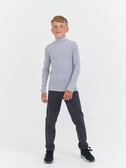 Бадлон Серый меланж 7+ - Bungly фото 9