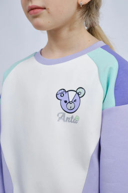 Свитшот Сиреневый - Anta sport фото 4