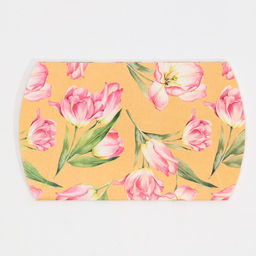 Цена за 5 шт. Коробка подарочная складная фигурная, упаковка, Цветы, 11?8?2 см