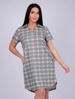 Туника "Техас 2" зеленый, трикотаж