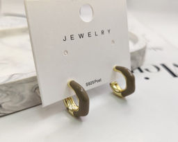 Серьги с эмалью