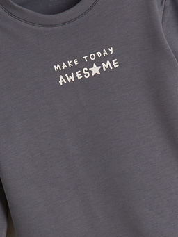 Bisiklet Yaka Erkek Bebek Sweatshirt ve E?ofman Alt 2li