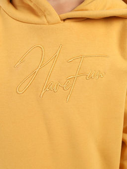 CRB wear / CWJG 63942-30 Толстовка для девочки,охра  фото 3