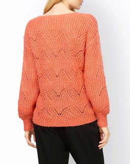 Пуловер, мандариновый - Linea tesini фото 4