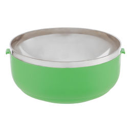 Ланч бокс Доляна, 500 мл, 8×17 см, нержавеющая сталь, зелёный