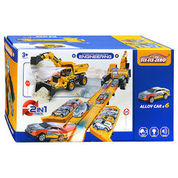 Машина-Катапульта "Экскаватор/Грейдер" в коробке