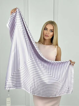 K13579 Платок (90/90см шелк) МУЛЬТИЦВЕТ_10