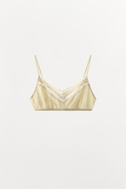 BRALETTE POINTELLE ENCAJE / Crudo - Zara фото 5