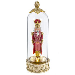 Фигурка декоративная с подсветкой "Щелкунчик", L11,5 W11,5 H34,5 см, AAA 3 шт. не прилаг