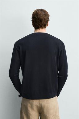 REGULAR FIT TEXTURED SWEATER - Zara фото 13