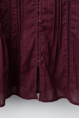 ROMANTIC SHIRT WITH RUFFLED COLLAR - Zara фото 10