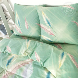 Постельное белье Астильба (поплин DE LUXE) 2,0 сп./Пододеяльник: 1 шт. - 215*175; Простыня: 1 шт. - 215*200; Наволочка: 2 шт. - 70*70; DE LUXE - Артпостель фото 2