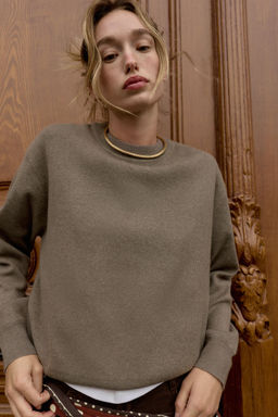 PLAIN KNIT JUMPER - Zara фото 15