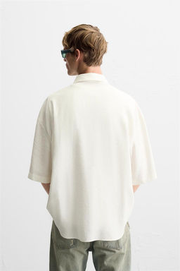 OVERSIZE SHIRT WITH SYMBOLS - Zara фото 3