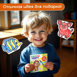 Развивающий набор «Забавные зверята», 20 заданий, 3+