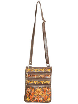 Сумка натуральная кожа через плечо №1114/55 - Ганг фото 2