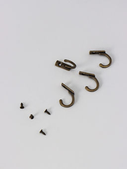 Крючки декоративные дерево «Здесь растет любовь», ключница настенная, 20.5×29.8 см