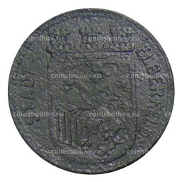 Монета 10 пфеннигов 1917 года Германия Нотгельд Эльберфельд