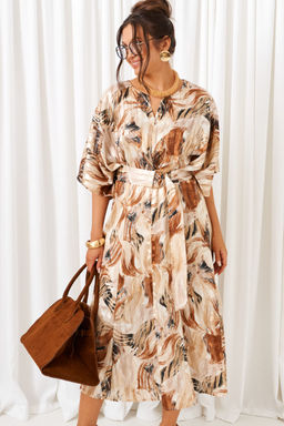 Платье Beautiful Free 6410 бежевый