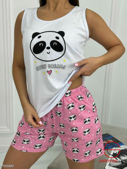 пижама женская с шортами - Bruno фото 2