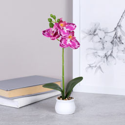 Цветочная композиция Орхидея 22 см / LM-796 /уп 12/144/ - ГалеонТрейд фото 7